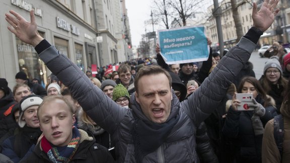 Navaļnija atbalstītāju protesti Krievijā - 37