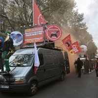 Francijā notiek kārtējie protesti pret Makrona reformām