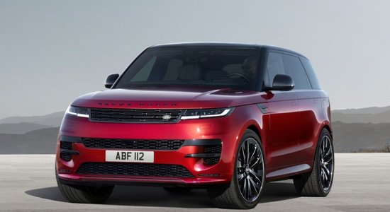 Prezentēts jaunās paaudzes 'Range Rover Sport' apvidnieks