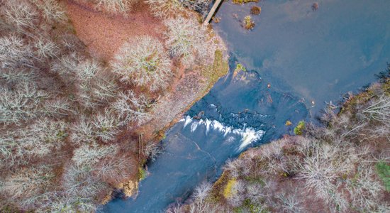 ФОТО. Жемчужина Курземе – водопад Абавас румба