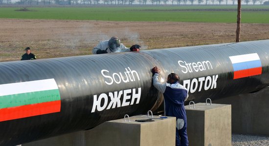 Россия надеется реанимировать проект газопровода "Южный поток"