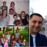 Отец десятерых детей: "Я счастлив и благодарен Богу за свою дочь с синдромом Дауна"