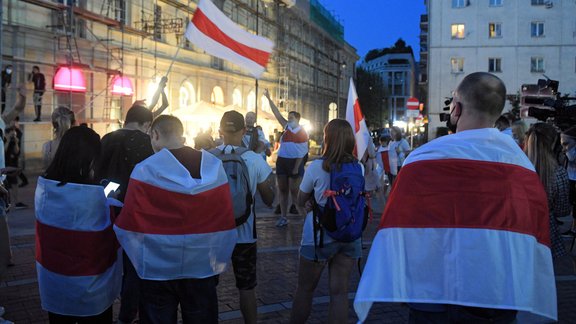 Demonstrācijas Baltkrievijā  - 1