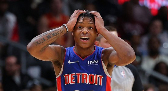 NBA padibene. Detroitas 'Pistons' tuvojas pazemojošam rekordam