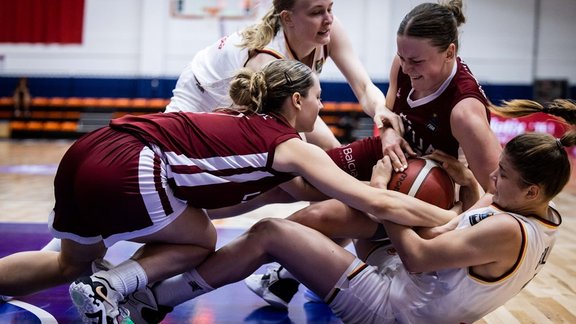 Basketbols, Eiropas U-18 čempionāts meitenēm: Latvija - Vācija - 20