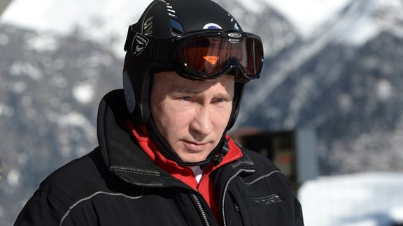 Vladimir Putin in Sochi