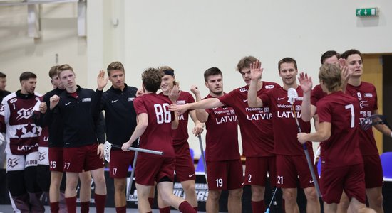 Latvijas florbolisti Četru nāciju turnīru beidz ar uzvaru pār Igauniju un trešo vietu