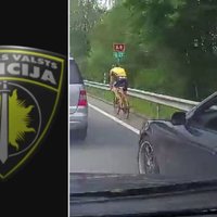 Policija uzsākusi lietvedību par BMW autovadītāja agresīvo braukšanu uz Jelgavas autoceļa