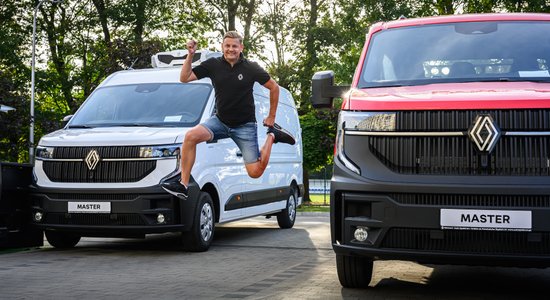 Jaunais "Renault Master" saņēmis gada furgona titulu