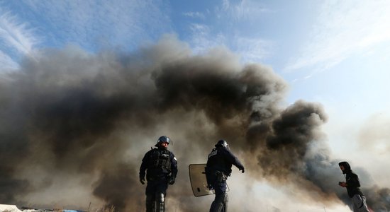 Olands cildina Kalē 'Džungļu' evakuāciju