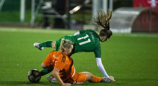 Latvijas sieviešu futbola līga apturēta līdz ārkārtas stāvokļa beigām