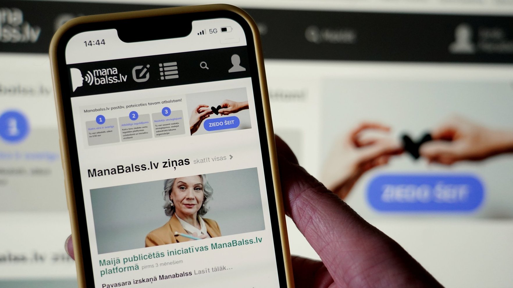 "ManaBalss.lv" aicina Saeimu nodrošināt finansējumu tās darbībai