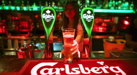 Pametot Krieviju, alus ražotājam 'Carlsberg' 142 miljonu eiro zaudējumi