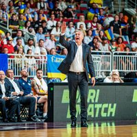 Bagatska vadītā Ukrainas basketbola izlase PK kvalifikācijas spēlē Rīgā piekāpjas Spānijai