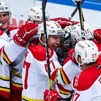 Rēdliha 'Kuņluņ Red Star' uzvar KHL čempionus; 'Salavat Julajev' pēdējā minūtē izrauj uzvaru pār SKA