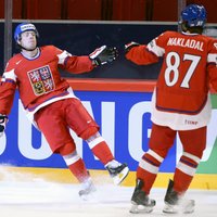 Latvijas hokejistu pretiniece Čehija pārbaudes spēlē sagrauj Vāciju