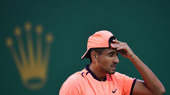 Nick Kyrgios of Australia