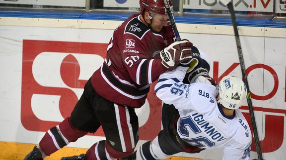 Hokejs, KHL spēle: Rīgas Dinamo - Maskavas Dinamo