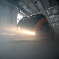 Fotoreportāža: Igaunijā prezentē pirmos jaunās paaudzes vilcienus