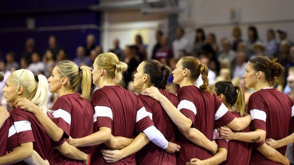 Latvijas sieviešu basketbola izlase saspringtā pārbaudes turnīra spēlē zaudē Krievijai - 2