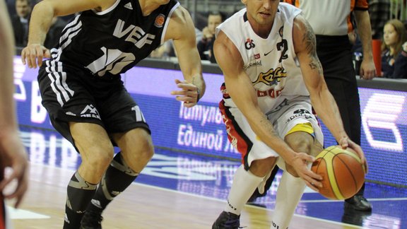 VTB līga basketbolā: VEF Rīga - Kalev/Cramo - 15