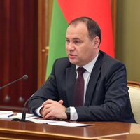 Baltkrievijas premjerministrs par PČ hokejā: Kariņa paziņojums izklausās dīvaini