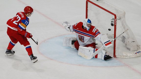 Hokejs, pasaules čempionāts: Krievija - Čehija - 5