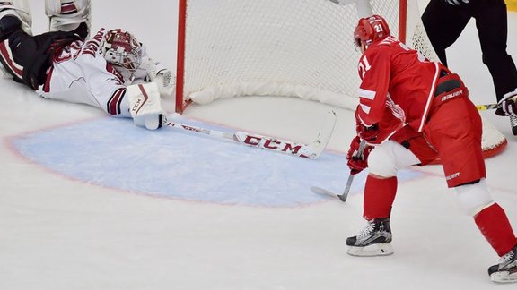 Vityaz - Dinamo Riga. Viglazov, Sedlachek