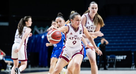 Latvijas basketbolistes Eiropas U-20 čempionātā cīnīsies par septīto vietu