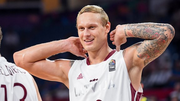 Basketbols, Eurobasket 2017: Latvija - Melnkalne - 101