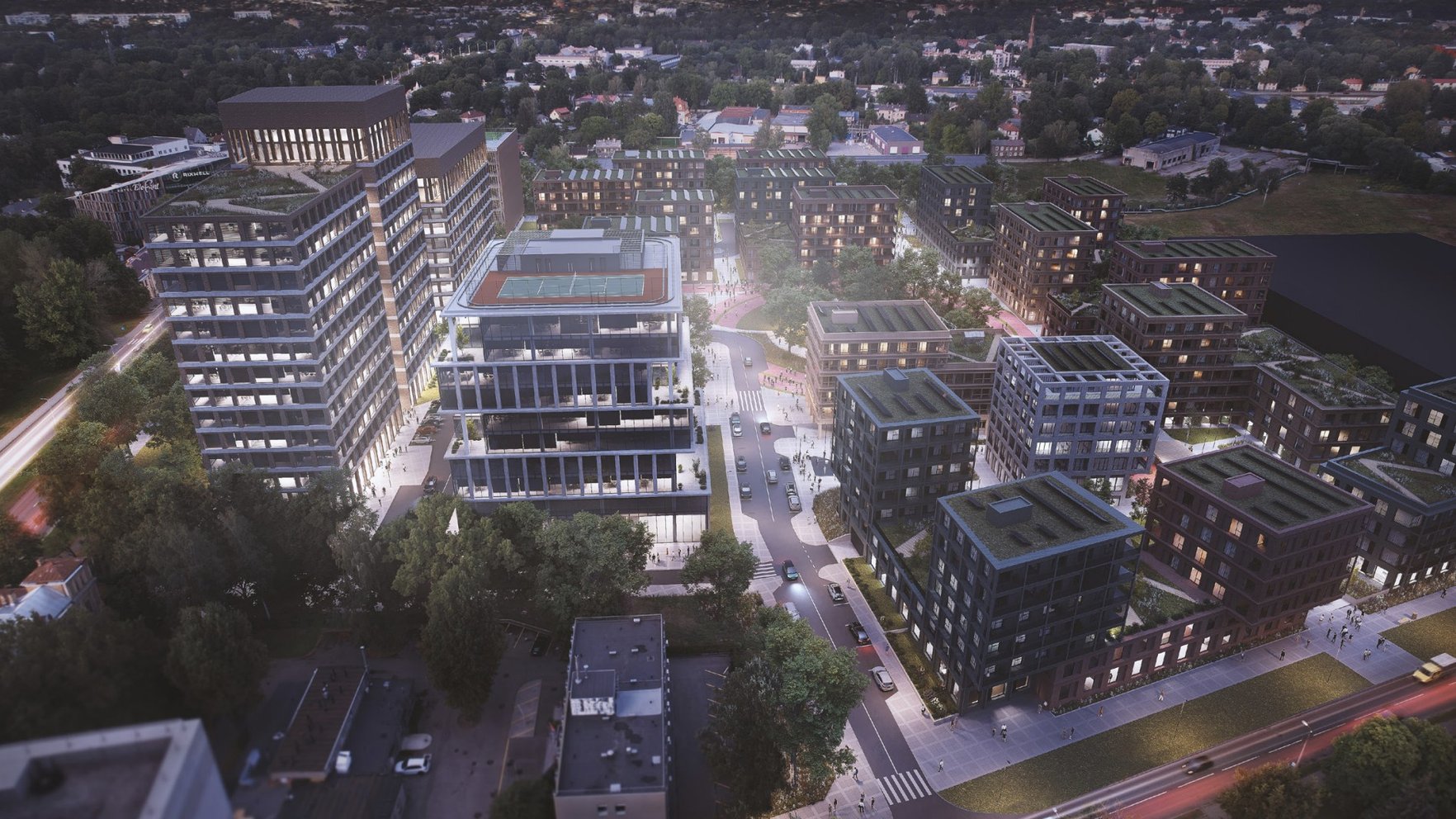 Lietuvieši Pārdaugavā iecerējuši 300 miljonus eiro vērta kvartāla izveidi