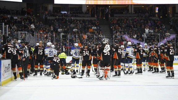 Blues Ducks Hockey