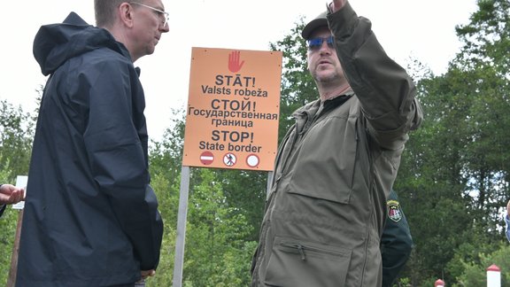 Rinkēvičs apmeklē Latvijas austrumu robežu un Valsts robežsardzes struktūrvienības - 22