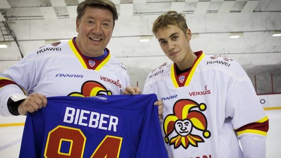 Justin Bieber, Jari Kurri