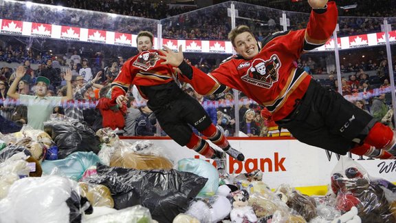 TEDDY BEAR TOSS HOCKEY GAME