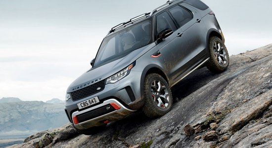 'Land Rover Discovery' versija 'SVX' braukšanai bezceļos