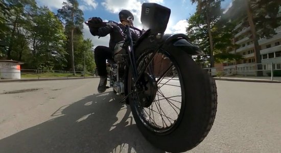 Timrots iepazīst 30. gadu motociklu, kas savulaik maksājis 50 govis