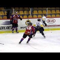 Video: 'Kurbads' Latvijas hokeja virslīgas spēlē pārspēj HK 'Zemgale'