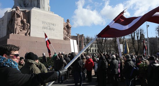 Leģionāru piemiņas dienā Rīgas centrā atkal grib pulcēties pretēju viedokļi paudēji