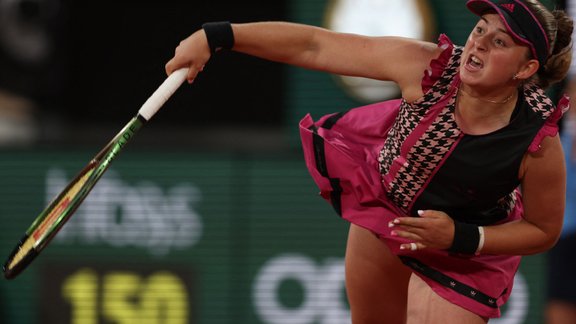 Teniss, French Open: Jeļena Ostapenko - Alizē Kornē - 2