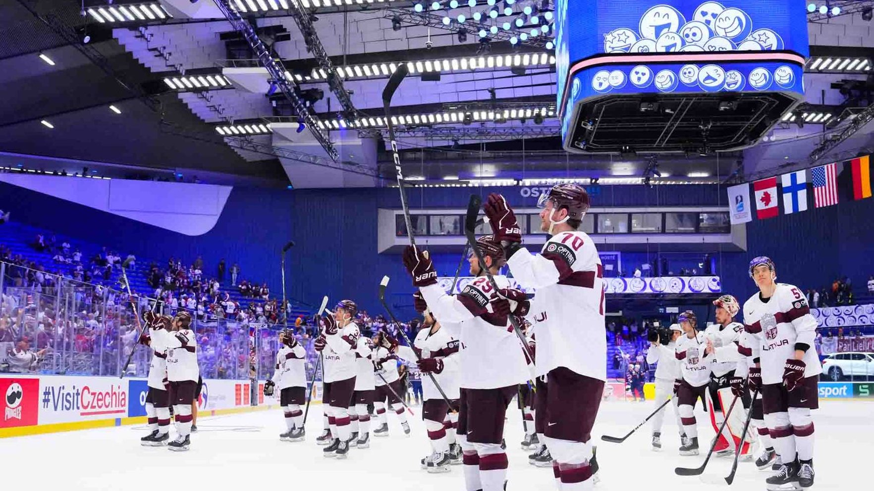 Latvijas hokeja izlase uzzina pretiniekus 2025. gada čempionātā un spēlēs Stokholmā 