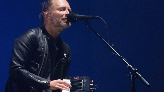 Toms Jorks Radiohead Coachella festivāls 2017