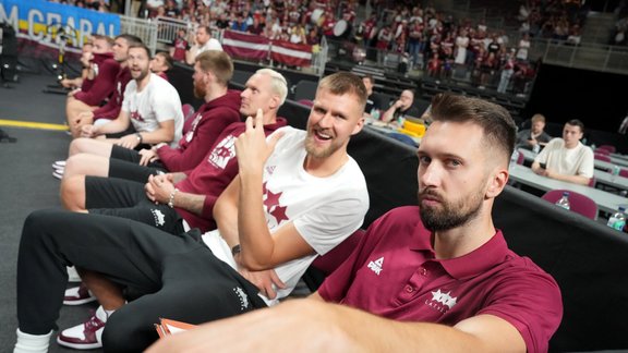 Basketbols, pārbaudes spēle: Latvija - Gruzija