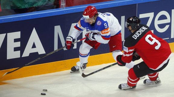 Hokejs, pasaules čempionāts, fināls: Kanāda - Krievija - 1