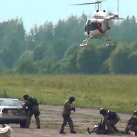 ФОТО, ВИДЕО: Террористы обезврежены, пострадавшие спасены - День авиации в Резекне