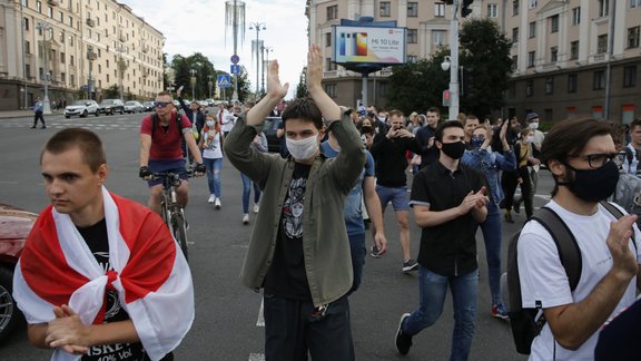 Protesti Baltkrievijā  - 1