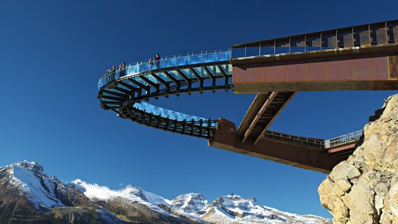 "Glacier Skywalk" skatu laukums Kanādā - 2