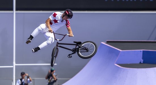 Zēboldam karjeras labākais sniegums olimpisko spēļu BMX frīstaila finālā