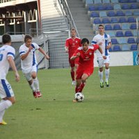 'Skonto' nervozā cīņā uzvar Čehijas trešo spēcīgāko klubu Liberecas 'Slovan'