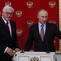 Vācijas prezidents Maskavā cenšas uzlabot attiecības ar Krieviju